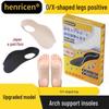 Henricen Enhanced Japanese Straight Leg Arch Support for High Arches and Flat Feet Correction