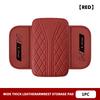 For Hyundai Leather Car Armrest Mat Storage Bag Center Console Protective Pad Accessories N Line i20 i30 Sonata Tucson Azera CC4