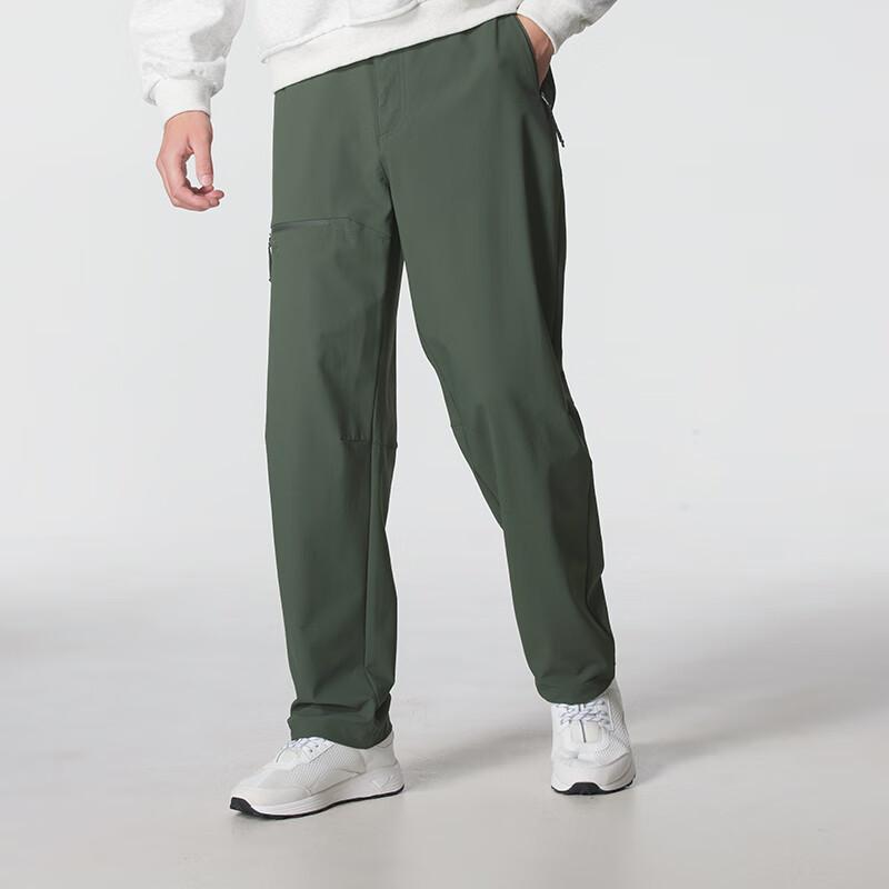 Skechers Comfortable Versatile Fashionable Casual Pants Men Bottoms Ivy-Green P325M018-03LU