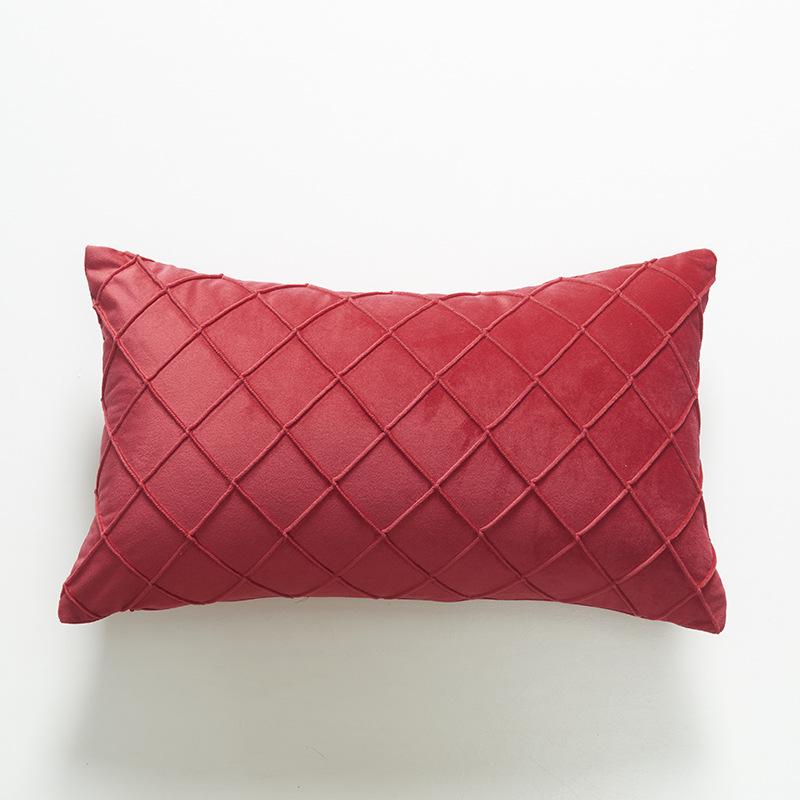 Various Color 30x50 Rectangular Pillow Cover Ultra Soft Decorative Sofa Throw Cushion Cover Pillowcase Living Room Funda Cojin