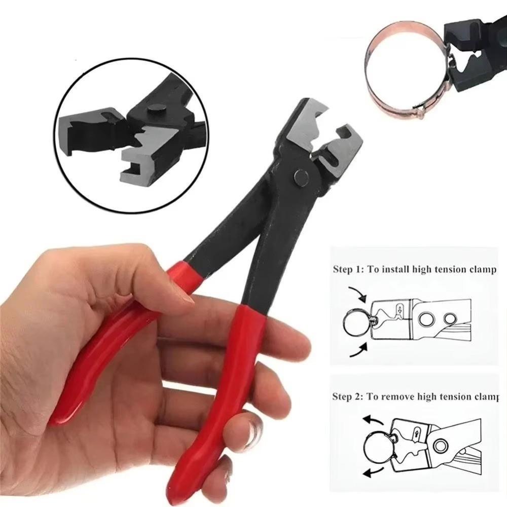 Universal Hose Crimping Plier Anti-slip Car Pipe Clamp Plier  Vehicle Repair Accessories