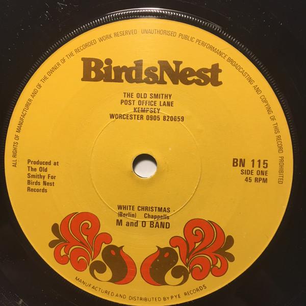 

7inch Record M & O BAND - White Christmas BN115 Birdsnest 1979 UK Pop Used