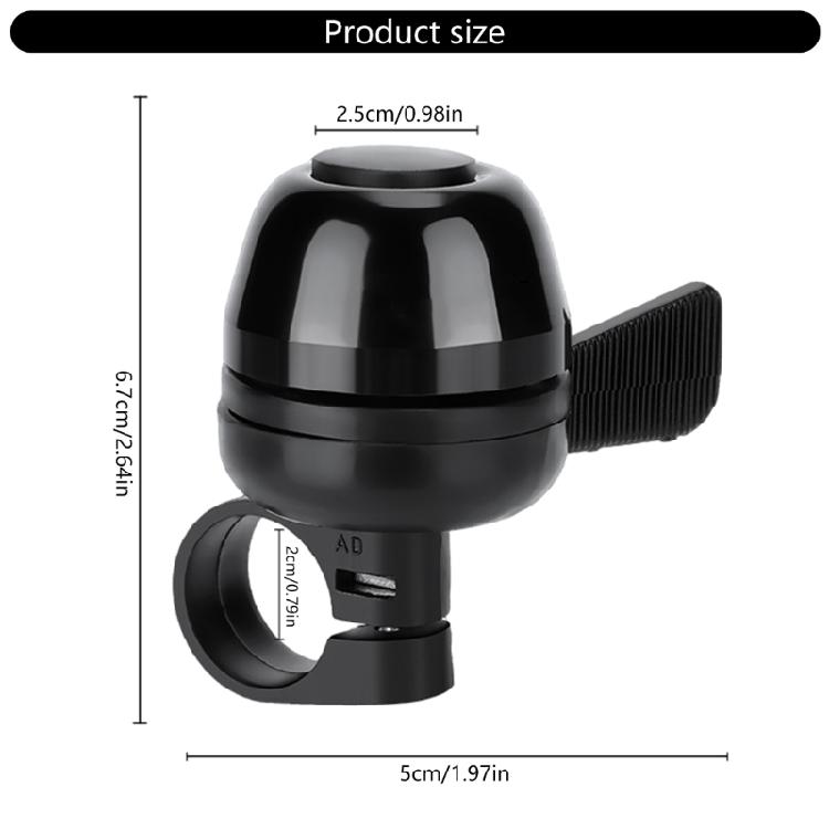 Safety Warning Bells Classical Bicycles Bells Loud Sound Bikes Sound Alarm Bicycles Horn for Mountain Bikes Handlebars