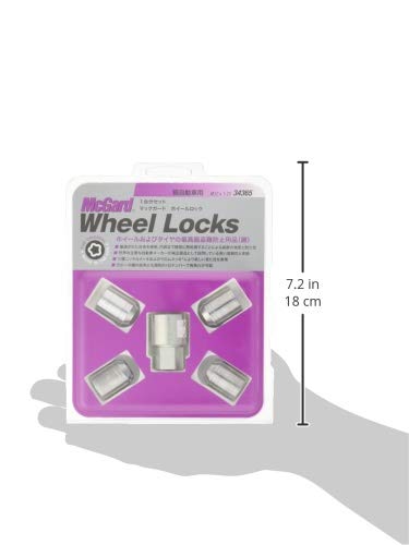 McGard MCG-34365 Light vehicle lock nut M12X1.25 19H MCG-34365