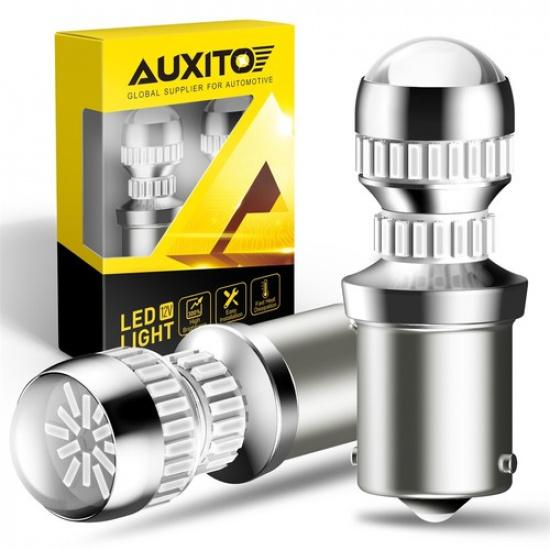 AUXITO 7443 921 912 LED Reverse Backup Light Bulb 6000K 3000K Super Bright T15 Xenon White Dome Light