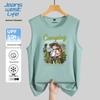 Jeanswest Life Men's Ice Silk Cartoon Print Vest