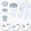 38/48/58MM Dual Push Button Universal Flush Toilet Button Water Tank Cover Button Double Rods Bathroom Toilet Switch Accessories