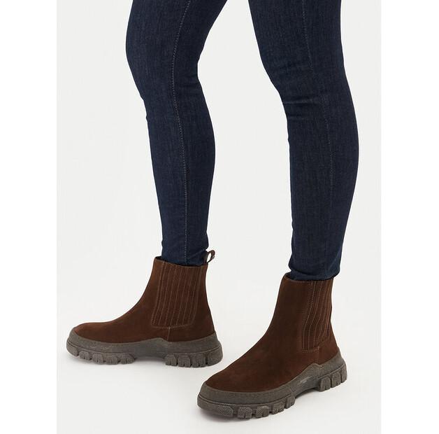 Boots Weekend Max Mara Chelsea Genepi 24257960556 Brown