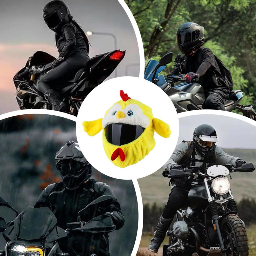 Helmet Cover Motorcycle Adorable Motorcycle Crocodile Helmet Sleeves Riding Accessories For Friends Youth Women Husband Teens