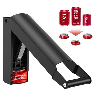 Can Crusher for Recycling Wall-Mounted Aluminium Can Smasher Kitchen Gadget for Outdoor Activities Friends Parties Family