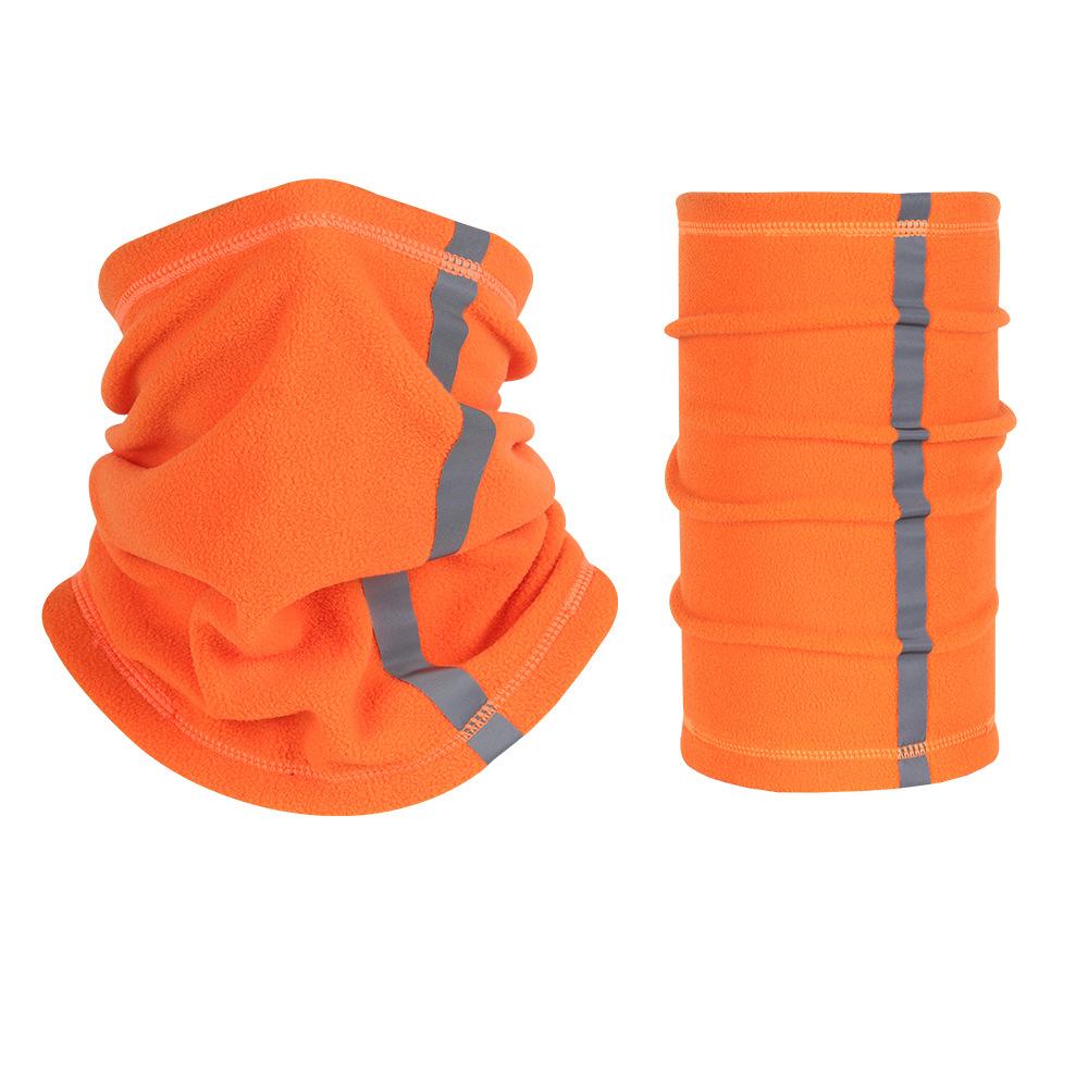 Scaldacollo Riflettente Sciarpa Multi Stagione Autunno Inverno Foulard Uomo Sci Copricollo Maschera Calda Regolabile Pile Polare Ciclismo