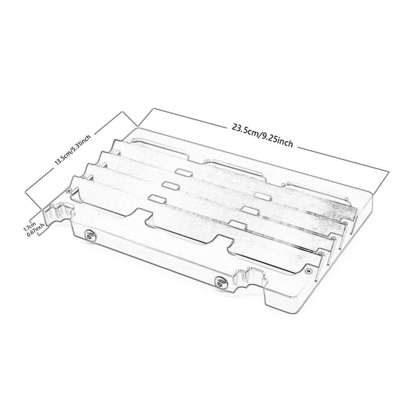 Motorcycle Radiator Grille Guard Cover Cooling Protection Sturdy Assembly Replacing Repair Part Accessories for Crf250L