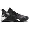 Anta 3 Abrasion Resistant Mid top Basketball Shoes Men's Black Gray Sneakers 112341604-6