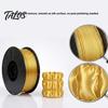 3D Printing Filament PLA Printer Filament, 1Kg Spool, 1.75mm, Neatly Wound High Gloss Metallic Silk Fit Most FDM Printers Accessoty