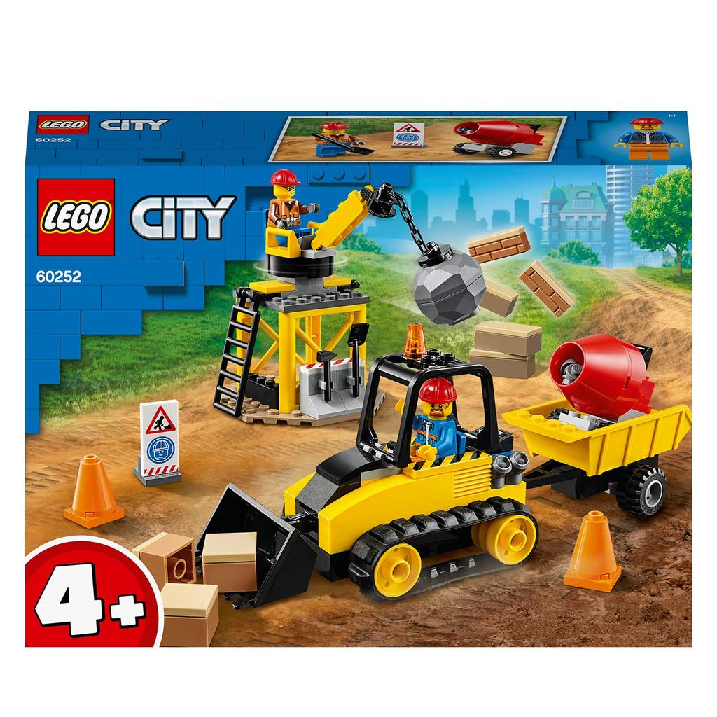 LEGO City Construction Site Bulldozer 60252