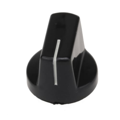 Musiclily Pro Universal Fitting Inch/Metric Plastic Guitar Amplifier Effect Pedal Knobs, Black (Pack of 12)