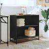 VidaXL Bookcase Black 80.5x35x76 Cm Engineered Wood, Bookcase, Room Divider, Divider, Cabinet of 849104