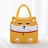 Fashionable Yellow Duck Bento Bag Polyester Cartoon Fun Lunch Bag For Students And Office Workers