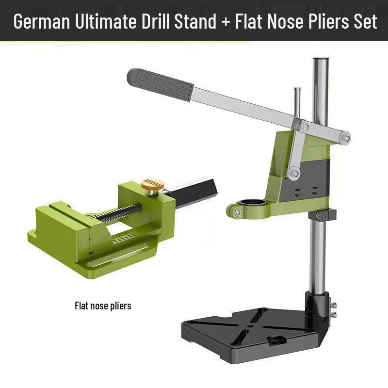 Japanese Multi-Function Electric Drill Stand: Converts to Bench Drill for Micro Household Tasks