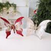 Celebration Christmas Butterfly Decor Props With Soft Fabric Accessories Party