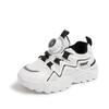Children's Sneakers 2025 Spring and Autumn New Boys' Sneakers Mesh Breathable Middle and Old Children's Rotating Buttons Girl Tide