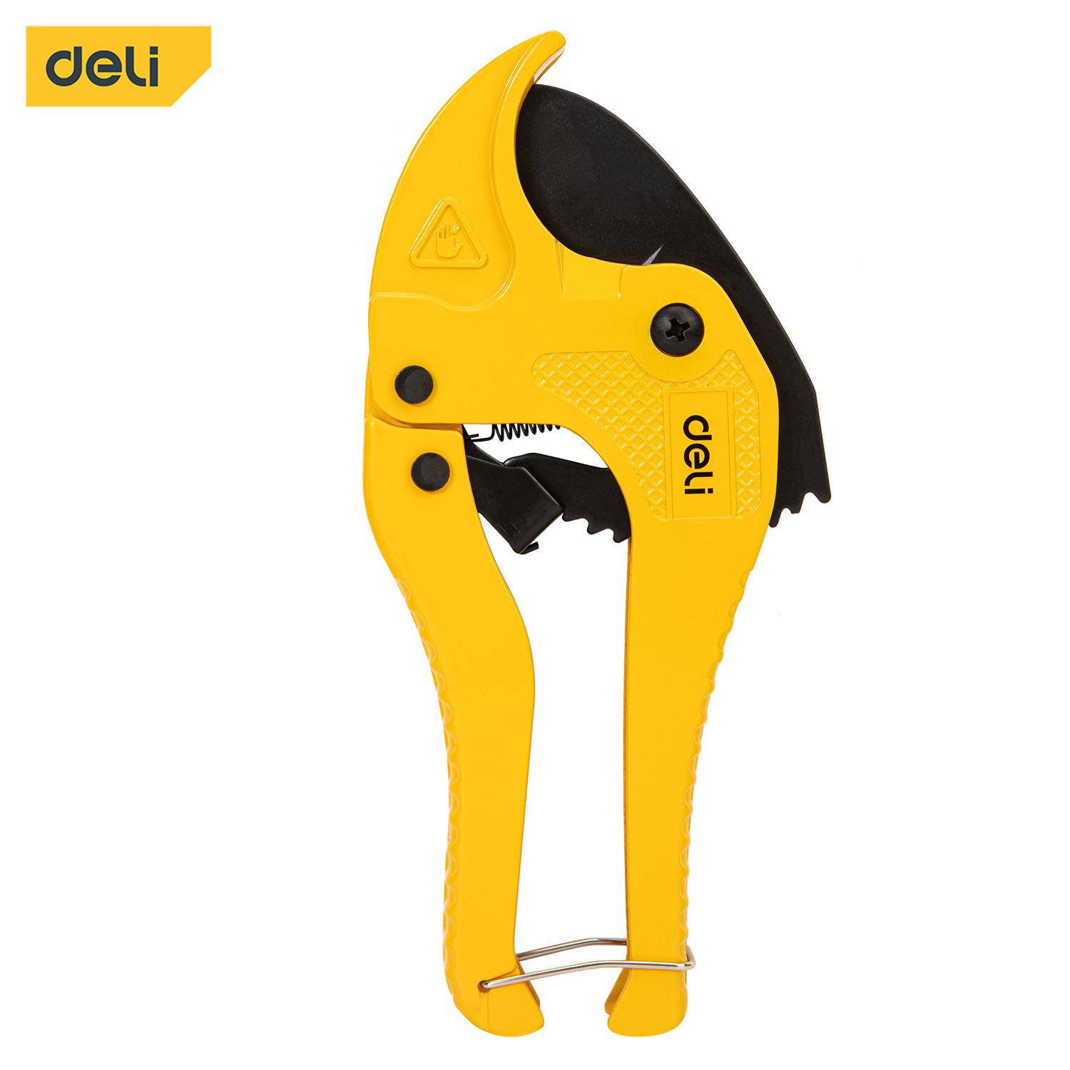 

Труборез 42 мм с тефлоновым покрытием: Высокоточное режущее орудие с острым лезвием, прочная конструкция, идеально подходит для ПВХ, PEX, ПП жёлтый