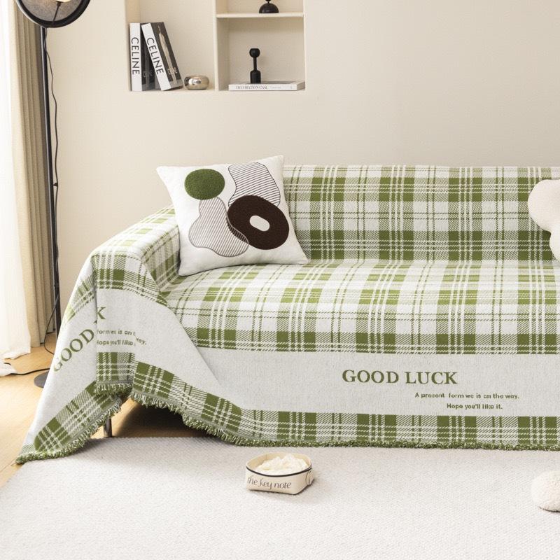 Sofa Handtuchbezug Tuch Sofabezug Universal Vollbezug Vier Jahreszeiten Universal Chenille Ins Sofateppich Kissen