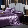 Bedding Set Solid Color Luxury Bedding Kit Rayon Satin Duvet Cover Set Twin Queen King Size Bed Set 4pcs Home Textile
