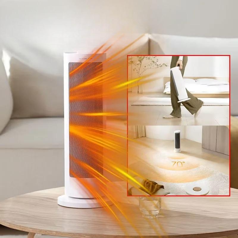 2,000W Wide-angle 70°Fan Heater Lightweight and Compact High Power Multiple Safety Feature CN Version With Adapter