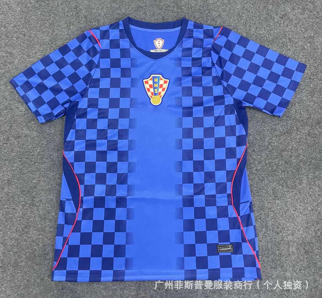 Fußballtrikot Weltmeisterschaft Großhandel Brasilien Argentinien Arsenal Palästina Barcelona Kroatien Frankreich Trikot