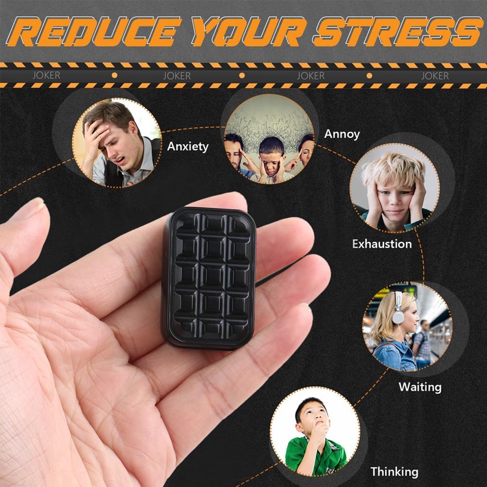 Jouet magnétique anti-stress en métal, anti-anxiété et anti-TDAH, idéal comme cadeau.
