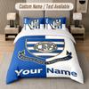 Custom Name Queens Park Rangers _ QPR 3Pcs Duvet Cover Set Personalized Text Bedding Pillowcases Bedroom
