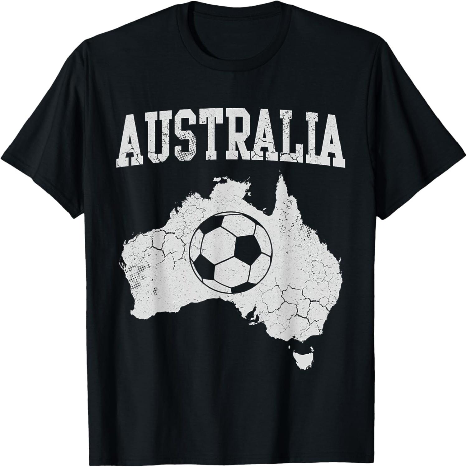 Australia Soccer Australian Football Team Player Coach T-Shirt S разноцветный