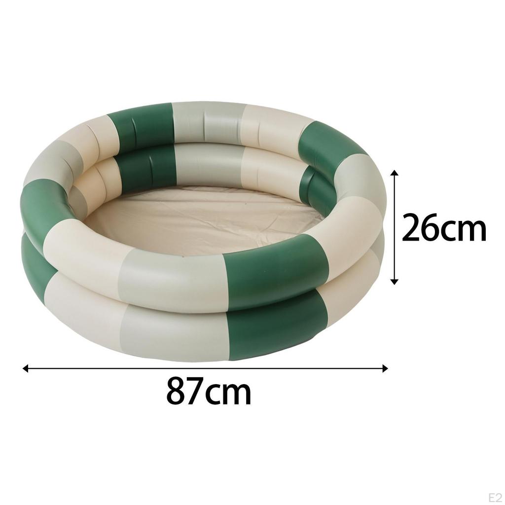 Piscine gonflable Bain de bébé Été familial Pataugeoire pour