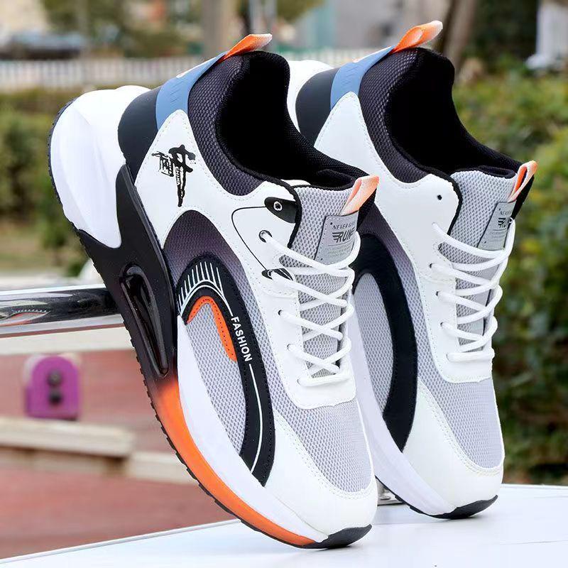 2025 Men's Winter Leather Running Shoes - Waterproof, Velvet-Lined, Warm Casual Sports Sneakers