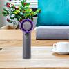 Portable Handheld Fan Rechargeable Length 17cm Cooling Fan with Adjustable Speeds for Women Men Multifunctional Anti Slip Handle