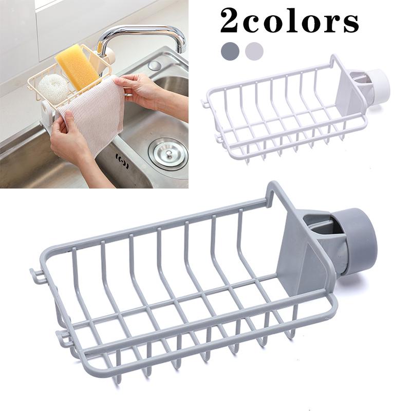 With Hook Faucet Rack Sponge Rag Sink Storage Drain Rack Abs 22 12 16cm Buy From 2 On Joom E Commerce Platform