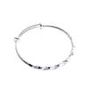 Simple And Versatile Temperament Wavy Push-Pull Bracelet Women'S Niche High-End Sense Fashion Exquisite Bracelet