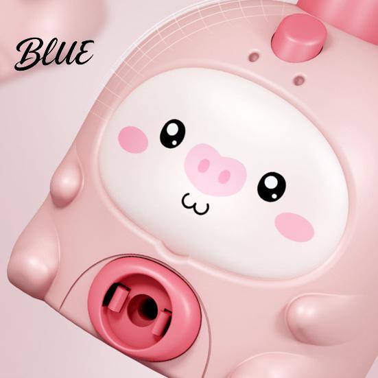Balloon Car Toy Animal Air-Powered with Pump Cartoon Pig Duck Inflator Seal Launcher Educational Toddlers Boys Girls Vehicle