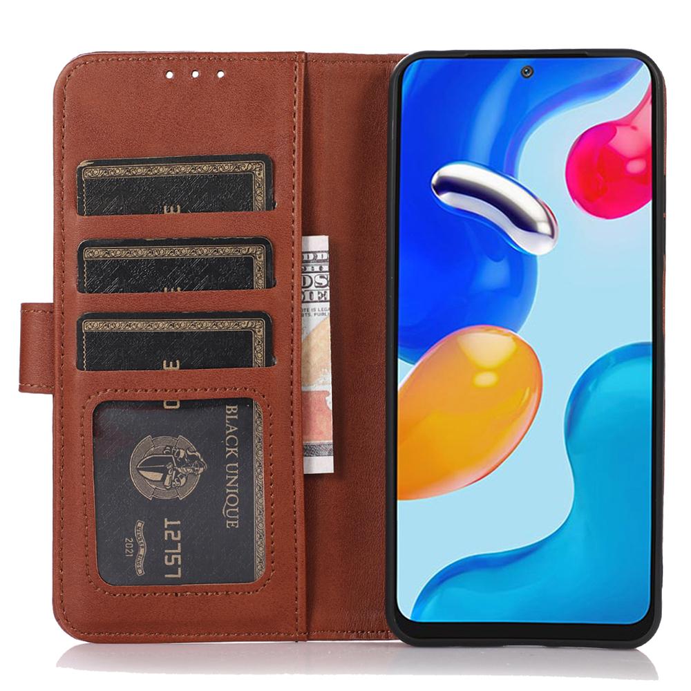 

For OnePlus 13 Case Cowhide Texture Leather Wallet Phone Cover with Stand Green