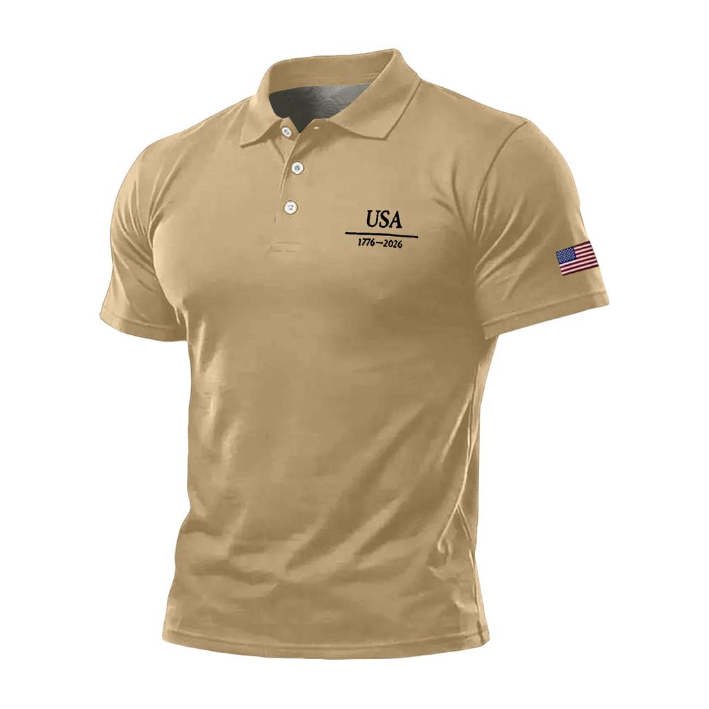 Men's Summer Print Short Sleeve Lapel Shirt Men's Casual Fashion Shirt