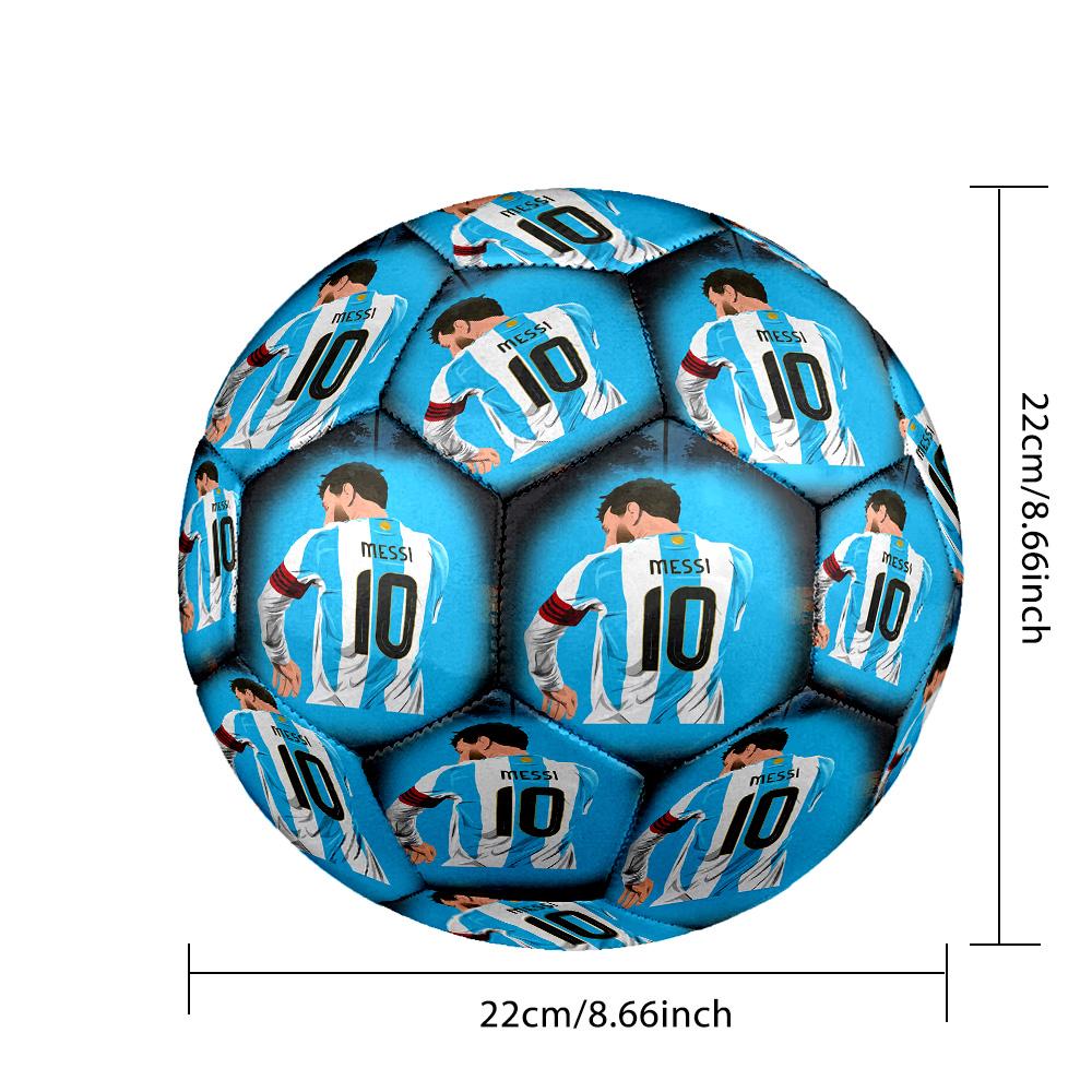 1pc Argentina Celebration Soccer Ball Size 5, Suitable for Practice Matches/tournament Training for Sports, Lightweight and Durable. c70118