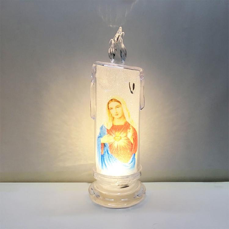 Christian Led Night Holy Family Figurine Safe Led Night Lamp Supplies