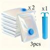 Extra Large Vacuum Storage Bag Set - Airtight Compression, Dustproof and - Space-Saving for Clothes,  Wardrobes, and Moving