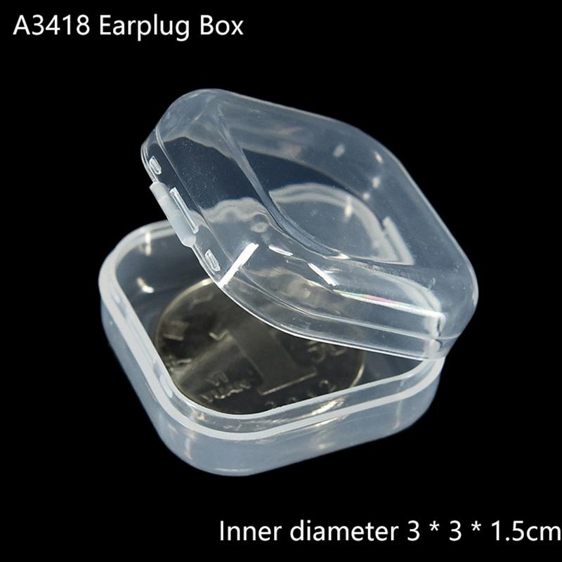 

10Pcs Mini Plastic Storage Box Transparent Jewelry Storage Case Earrings Rings Boxes Small Items Storage Container 1
