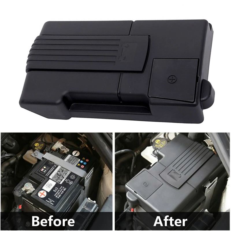1Pcs Electrode Engine Battery Cover Shell Protector Dustproof  Replacement For VW Golf Mk7 Car Battery Protection Anti Rust Cap