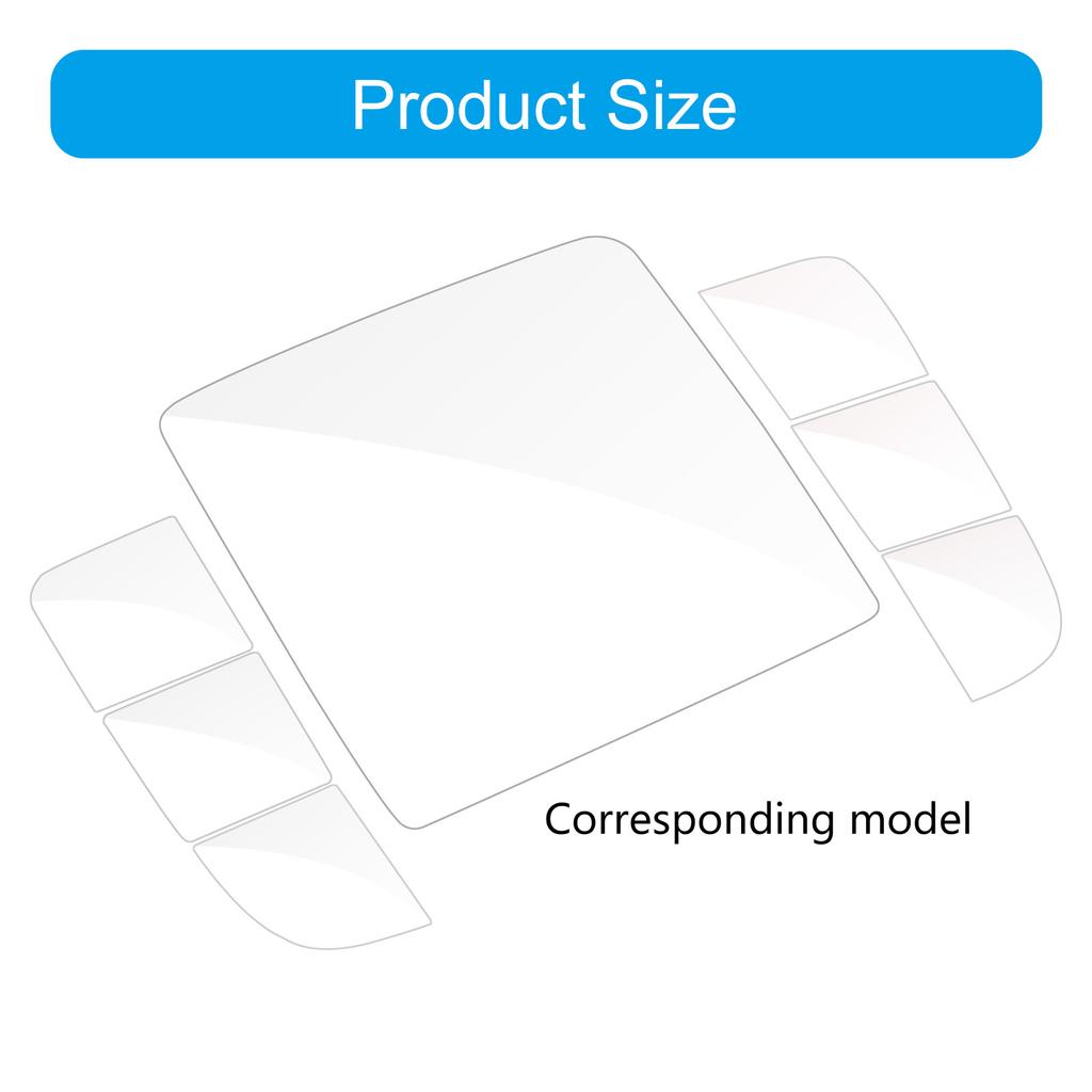 Car Center Console Mouse Button Film for W213 W205 W177 W247 TPU Protector Film Multimedia Mouse Button Protective Film