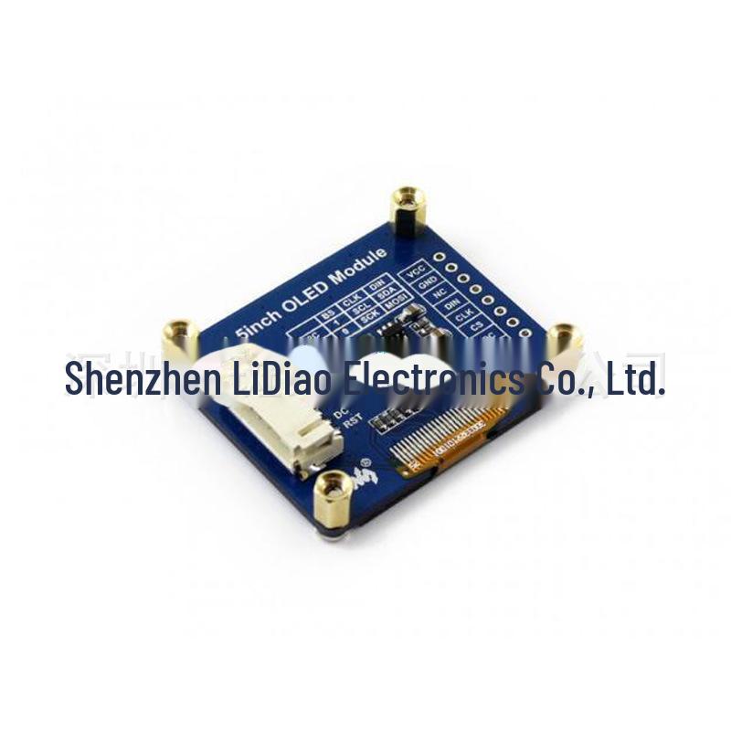 1.5" OLED Module with 16 Grayscale Display, Compatible with SPI and I2C Communication for Clearer Images
