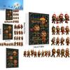 Weihnachts-Countdown Blind Box Bigfoot Anhänger mit Acrylmaterial für Weihnachtsgeschenke und Dekorationen