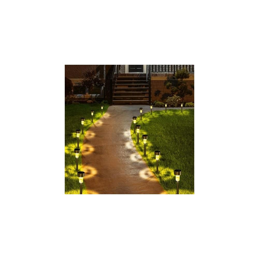 

Ttt Solar Metal Garden Pile Lamp Set 10 Pieces